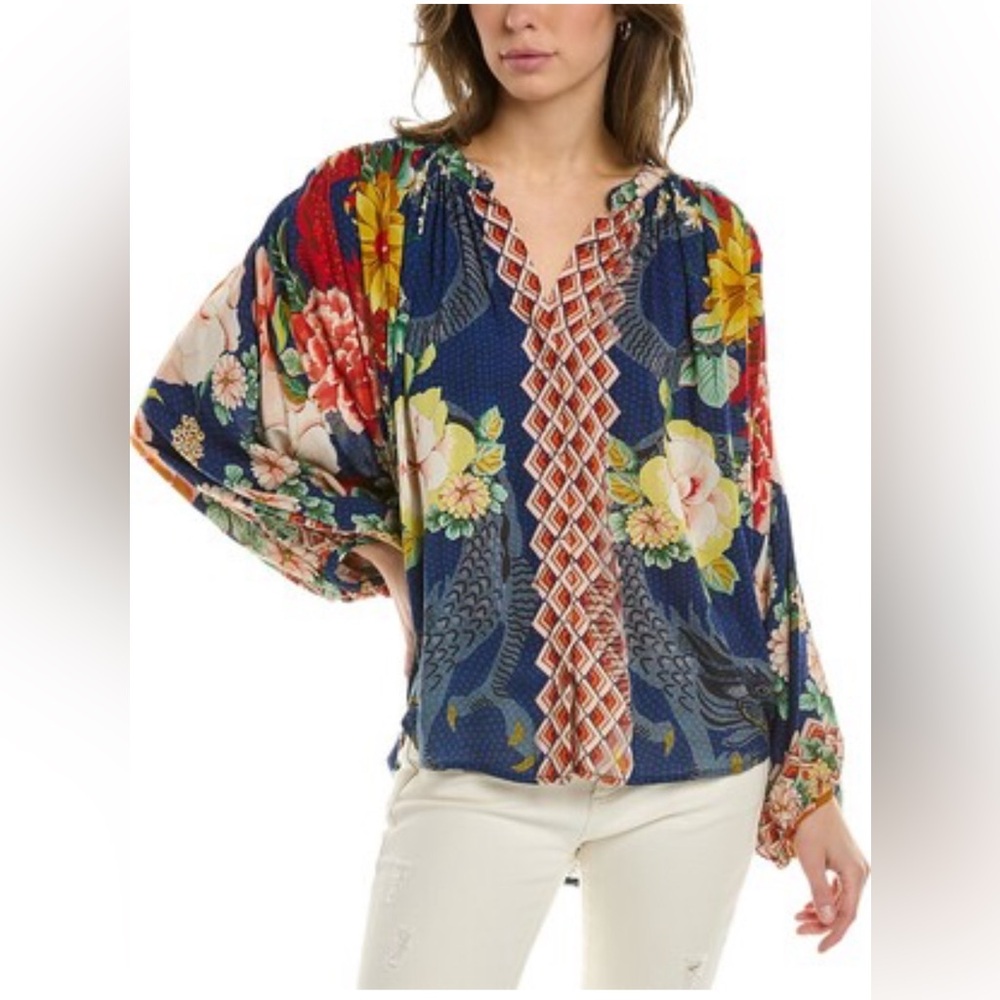 Johnny Was Atziri Button Down Shirt